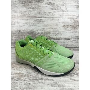 Women's Reebok Nano 5.0 Kevlar Green Crossfit Trainers Sz 8.5 Athletic Gym